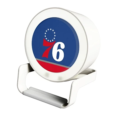Philadelphia 76ers Endzone Design Night Light Wireless Charger And Bluetooth Speaker