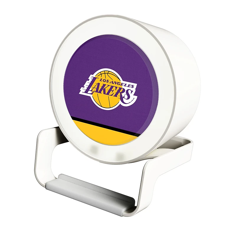Los Angeles Lakers Endzone Design Night Light Wireless Charger And Bluetooth Speaker
