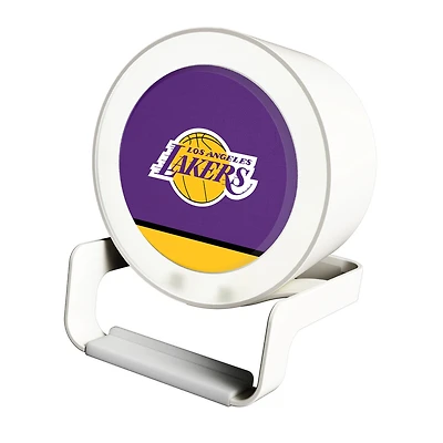 Los Angeles Lakers Endzone Design Night Light Wireless Charger And Bluetooth Speaker