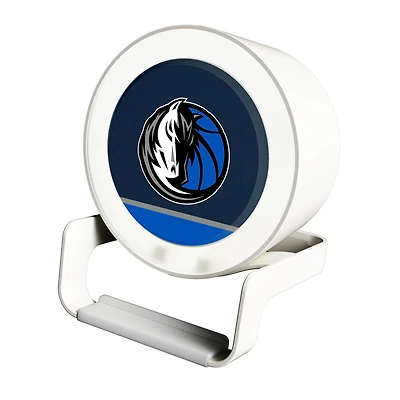 Dallas Mavericks Endzone Design Night Light Wireless Charger And Bluetooth Speaker