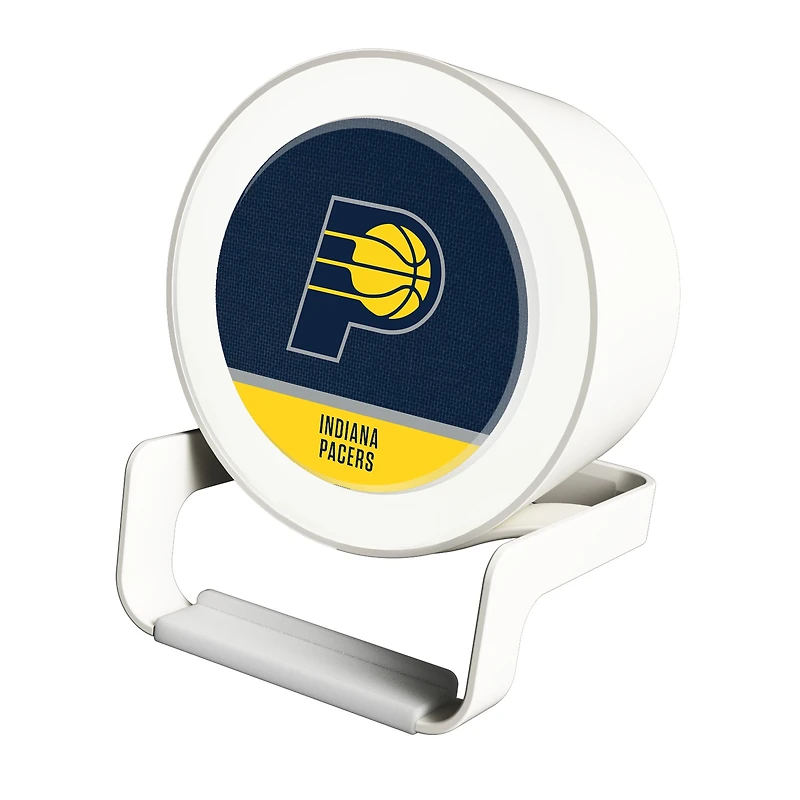 Indiana Pacers Endzone Design Night Light Wireless Charger And Bluetooth Speaker