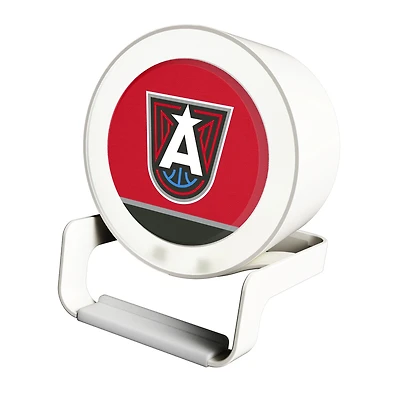 Atlanta Dream Endzone Design Night Light Wireless Charger And Bluetooth Speaker