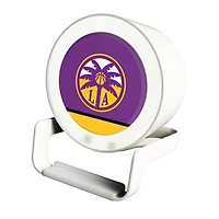 Los Angeles Sparks Endzone Design Night Light Wireless Charger And Bluetooth Speaker