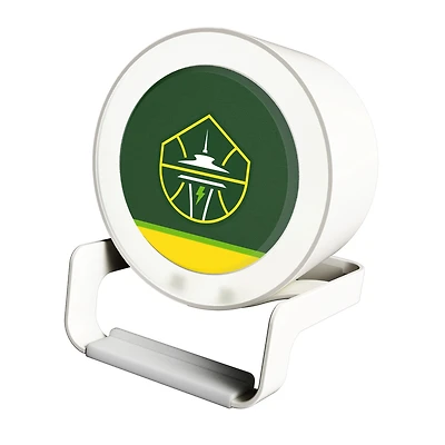 Seattle Storm Endzone Design Night Light Wireless Charger And Bluetooth Speaker
