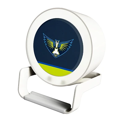 Dallas Wings Endzone Design Night Light Wireless Charger And Bluetooth Speaker