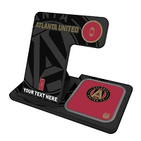Atlanta United FC Personalized 3-in-1 Charging Station