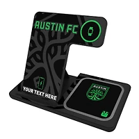 Austin FC Personalized 3-in-1 Charging Station