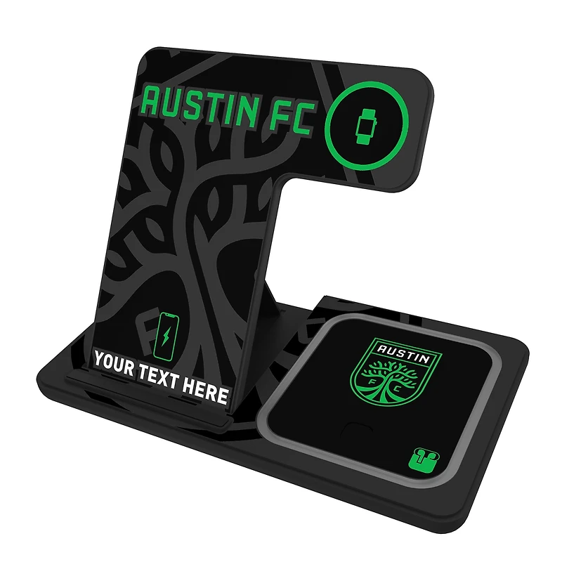 Austin FC Personalized 3-in-1 Charging Station