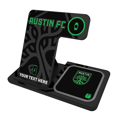 Austin FC Personalized 3-in-1 Charging Station