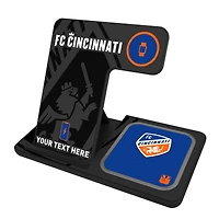 FC Cincinnati Personalized 3-in-1 Charging Station