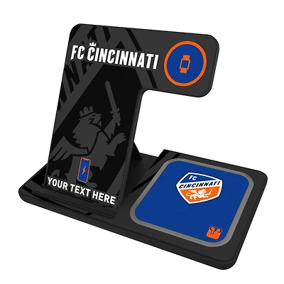 FC Cincinnati Personalized 3-in-1 Charging Station