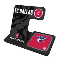 FC Dallas Personalized 3-in-1 Charging Station