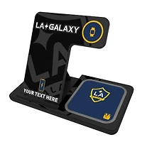 LA Galaxy Personalized 3-in-1 Charging Station