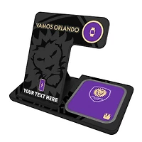 Orlando City SC Personalized 3-in-1 Charging Station