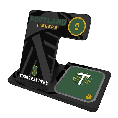 Portland Timbers Personalized 3-in-1 Charging Station