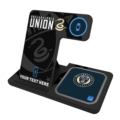 Philadelphia Union Personalized 3-in-1 Charging Station