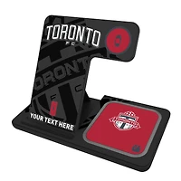 Toronto FC Personalized 3-in-1 Charging Station