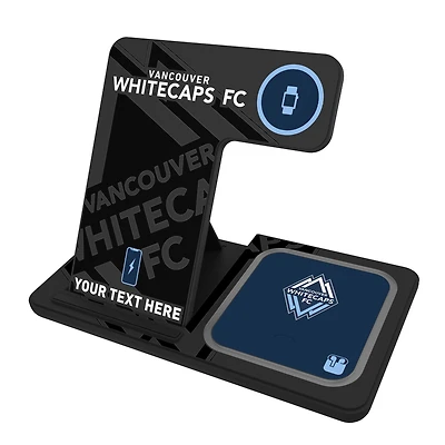 Vancouver Whitecaps FC Personalized 3-in-1 Charging Station