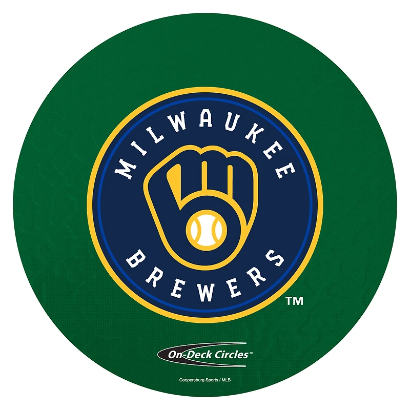 Milwaukee Brewers 4' On Deck Batting Circle