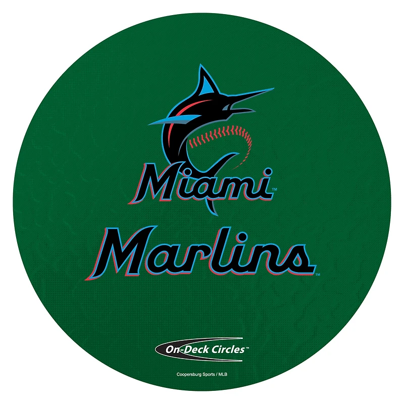 Miami Marlins 4' On Deck Batting Circle