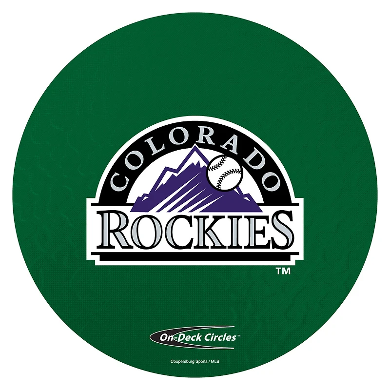 Colorado Rockies 4' On Deck Batting Circle