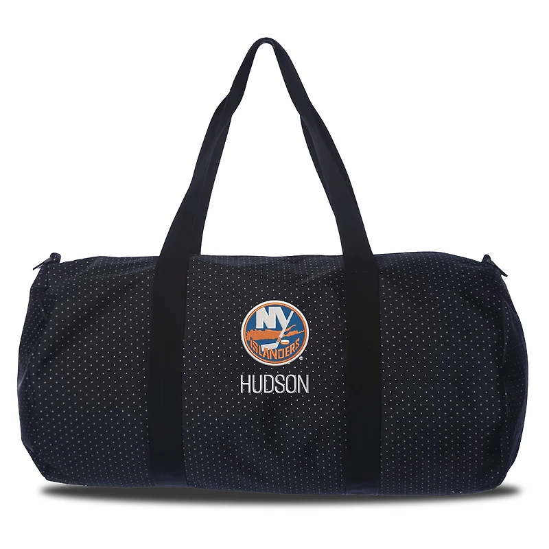 New York Islanders Dot Print Personalized Duffel Bag