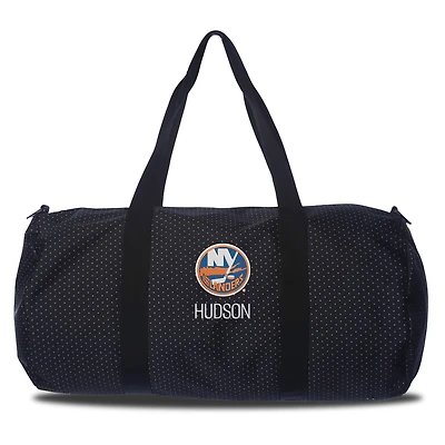 New York Islanders Dot Print Personalized Duffel Bag