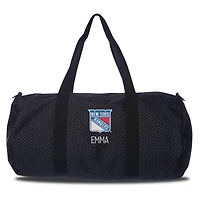 New York Rangers Dot Print Personalized Duffel Bag