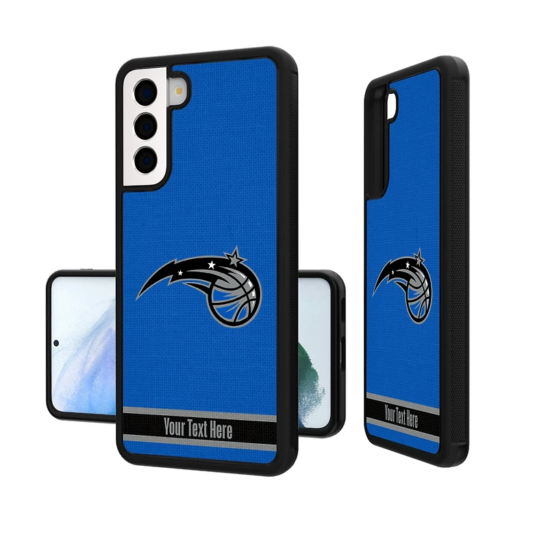 Orlando Magic Personalized Stripe Galaxy Bump Case