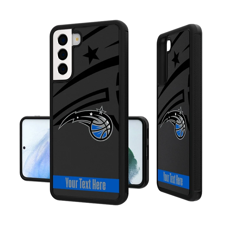 Orlando Magic Personalized Tilt Design Galaxy Bump Case