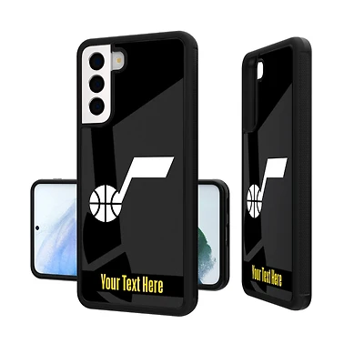 Utah Jazz Personalized Tilt Design Galaxy Bump Case