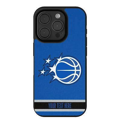 Orlando Magic Personalized Stripe Design iPhone Bump Case