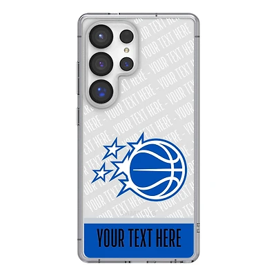 Orlando Magic Personalized Tilt Design Galaxy Clear Case