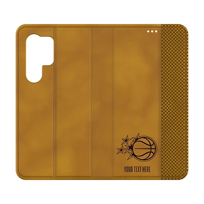 Orlando Magic Personalized Burn Design Galaxy Folio Case