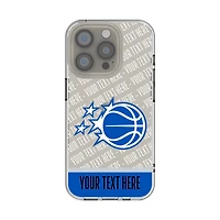 Orlando Magic Personalized Tilt Design iPhone Clear Case