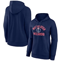 Women's Navy Washington Wizards Overtime Pullover Hoodie