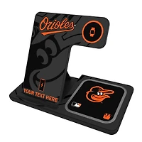 Baltimore Orioles Personalized 3-in-1 Charging Station