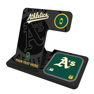 Athletics Personalized 3-in-1 Charging Station