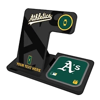 Athletics Personalized 3-in-1 Charging Station