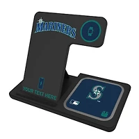 Seattle Mariners Personalized 3-in-1 Charging Station