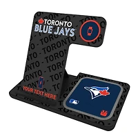 Toronto Blue Jays Personalized 3-in-1 Charging Station