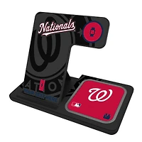 Washington Nationals Personalized 3-in-1 Charging Station