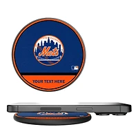 New York Mets Personalized 10-Watt Wireless Phone Charger