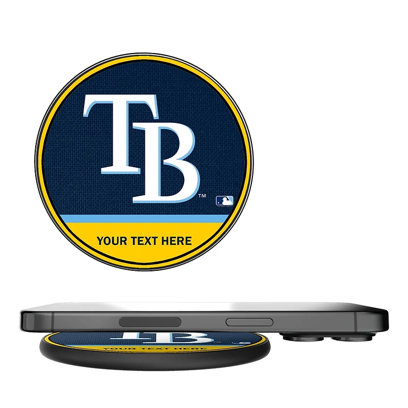 Tampa Bay Rays Personalized 10-Watt Wireless Phone Charger