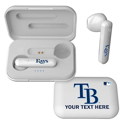 Tampa Bay Rays Personalized True Wireless Earbuds