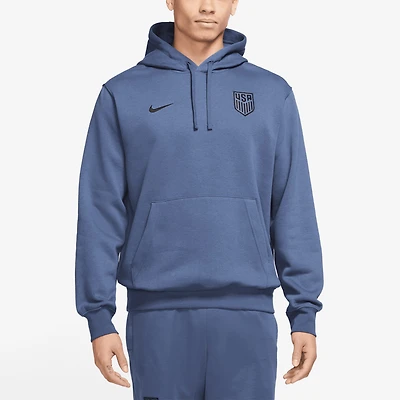 Men's Nike Navy USMNT NSW Club Fleece Pullover Hoodie