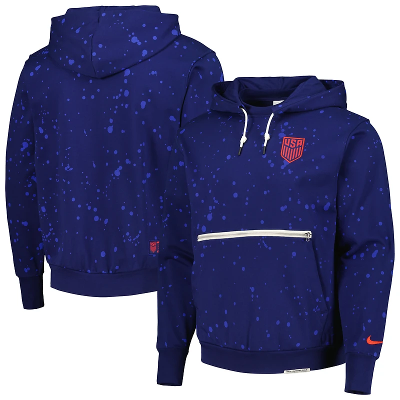 Men's Nike Navy USMNT Standard Issue Pullover Hoodie