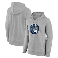 Women's Gray Minnesota Lynx Primary Logo Pullover Hoodie