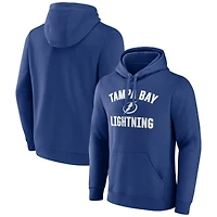Men's Fanatics Blue Tampa Bay Lightning Victory Arch Pullover Hoodie