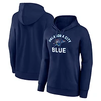 Women's Navy Oklahoma City Blue Team Overtime Pullover Hoodie